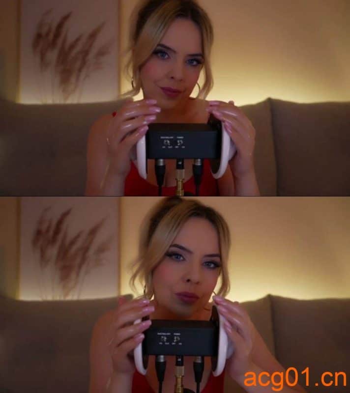 【Trinki ASMR】ASMR按摩，轻柔呼吸，轻拍 眼神交流-次元集