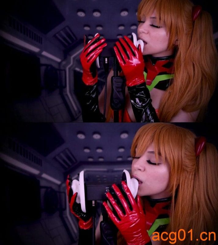 【MaimyNyan ASMR】明日香舔耳朵?? ASMR 新世纪福音战士-次元集