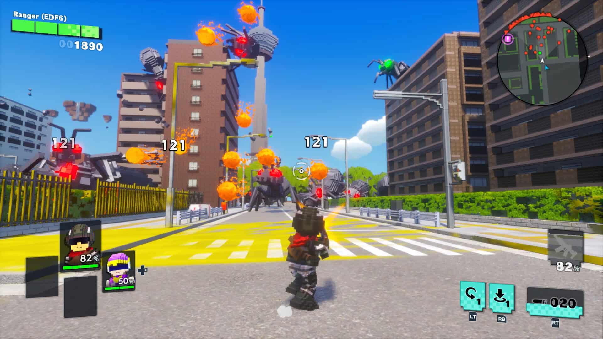 数码方块地球防卫军2/EARTH DEFENSE FORCE: WORLD BROTHERS 2-次元集