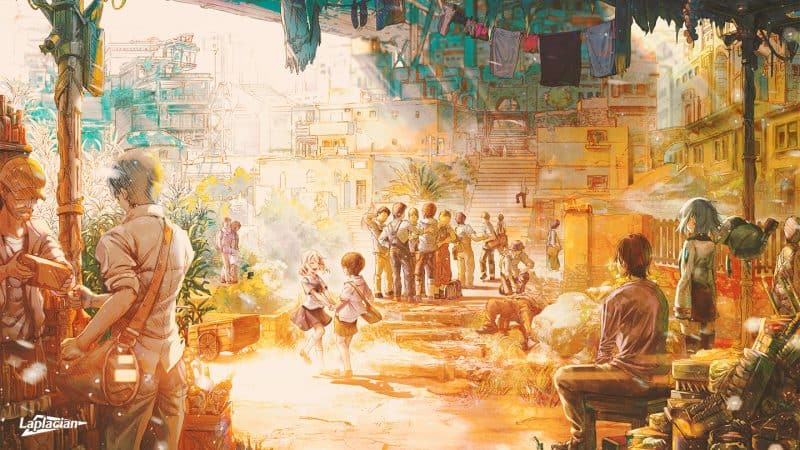 白日梦的构想图/Cyanotype Daydream Girl-次元集