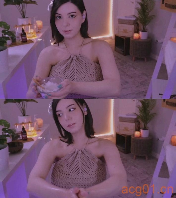 【BunnyAyu VODS】放松水疗ASMR 擦洗和按摩-次元集