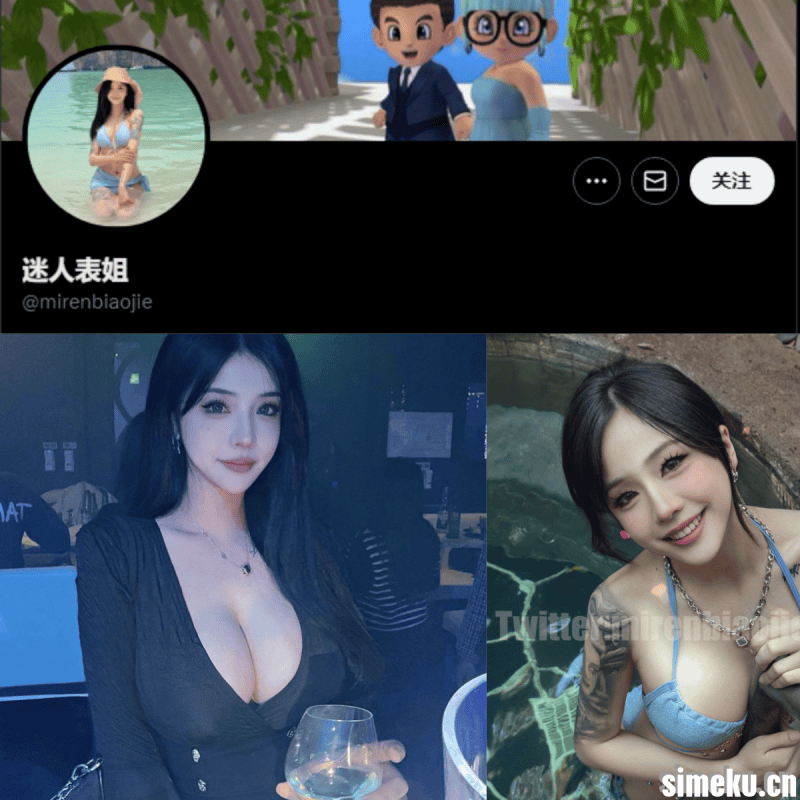 [合集打包]推特网红@迷人表姐推特照片视频写真合集打包下载+持续更新-次元集