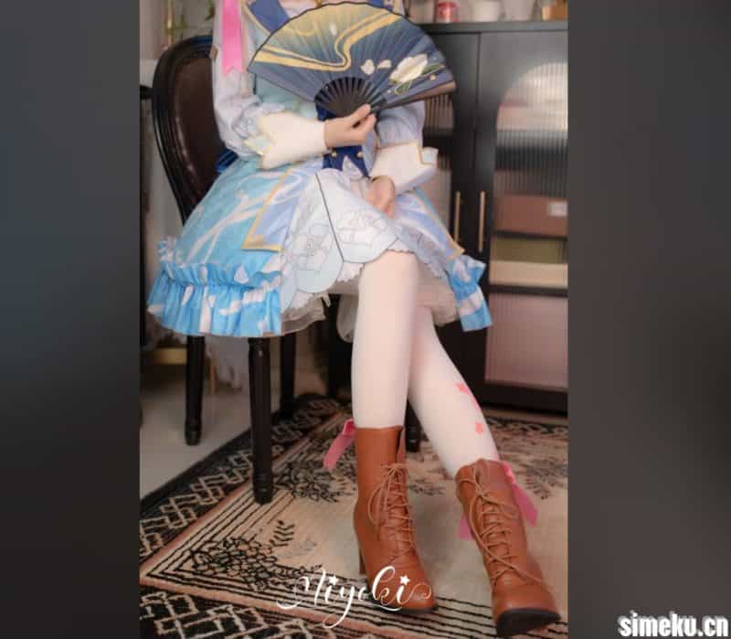 [可爱萝莉]这套图画质非常不错，神里绫华系列，细致到绒毛都清晰可见[44P 254MB]—IX0001-次元集