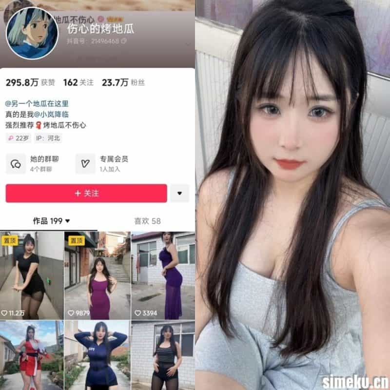 [合集打包]抖音伤心的烤地瓜/烤地瓜不伤心/小岚降临作品合集完整版觅圈图集视频套图作品合集打包下载+持续更新-次元集