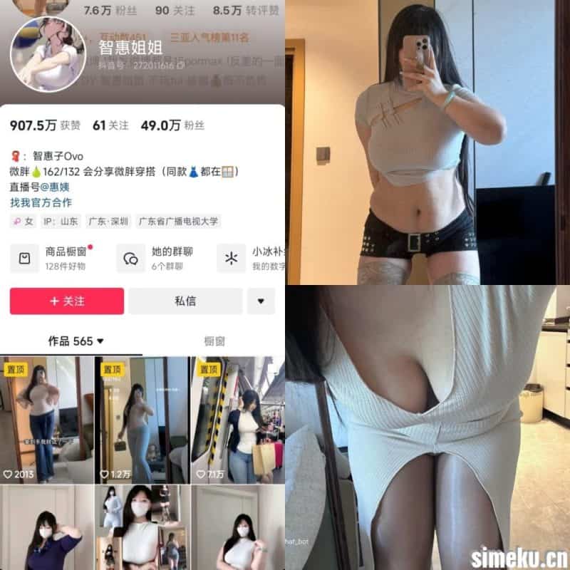 [合集打包]抖音智惠姐姐/智惠子Ovo铁粉空间作品合集完整打包下载+持续更新-次元集