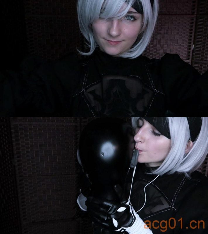 【AftynRose】2B 修复了你并粗暴地吃掉你的耳朵-次元集