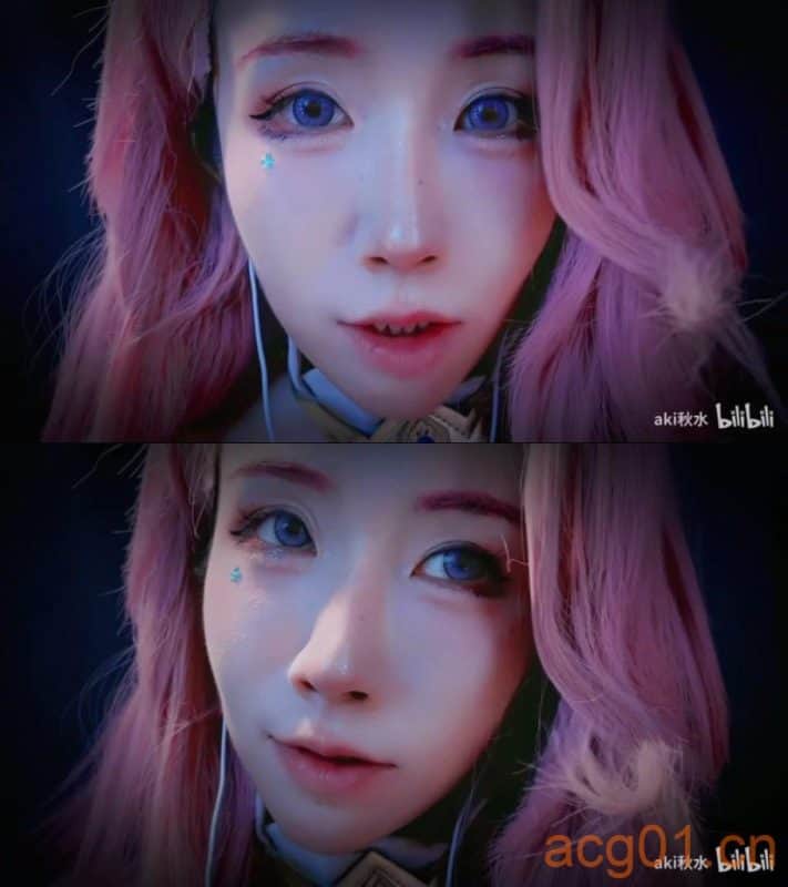 【aki秋水】萨勒芬妮怼脸助眠啵啵~孔雀鱼 采耳 超近-次元集