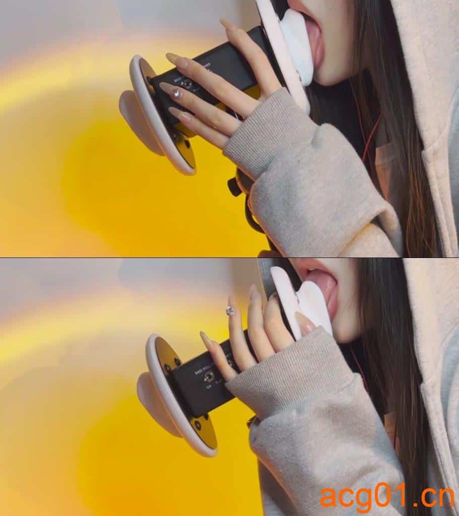 【小米ASMR】第一次舔耳舔耳口腔音Ear_Licking_&_Close_Up_Mouth_Sounds-次元集