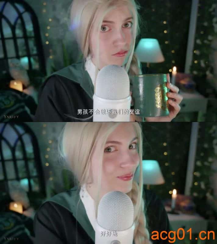 【Yarify ASMR】你的朋友给你化妆圣诞节-次元集