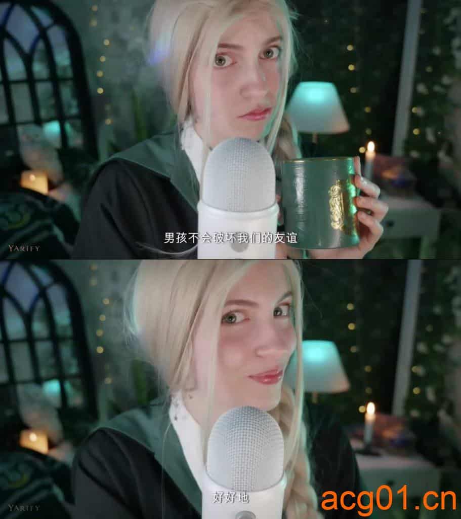 【Yarify ASMR】你的朋友给你化妆圣诞节-次元集