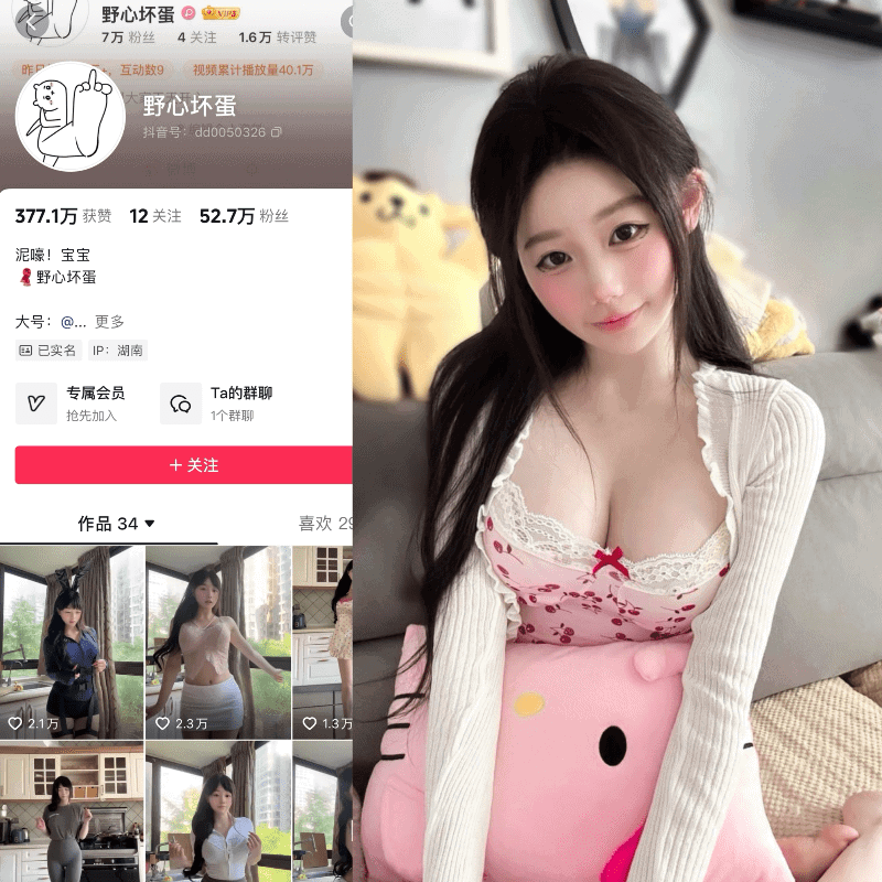 [合集打包]抖音野心坏蛋/77蛋蛋微密圈照片视频觅圈合集打包下载+持续更新-次元集