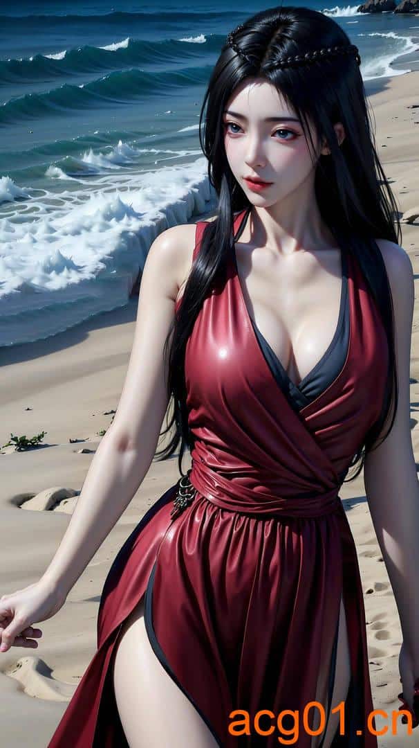 元瑶红色浴袍-次元集