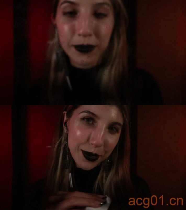 【FrivolousFox ASMR】发布屏幕ASMR ~黑色唇膏版（口腔声音和视觉触发器）-次元集