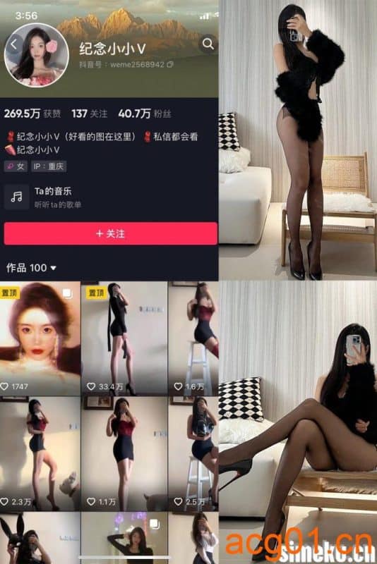 [单期更新]抖音纪念小小V微密圈NO.010期 【9P2V】-次元集