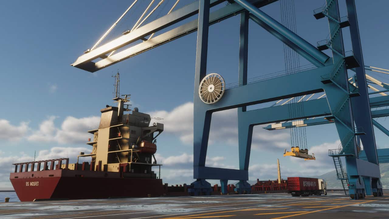 港口起重机：集装箱时代/Port Cranes : Container Age-次元集