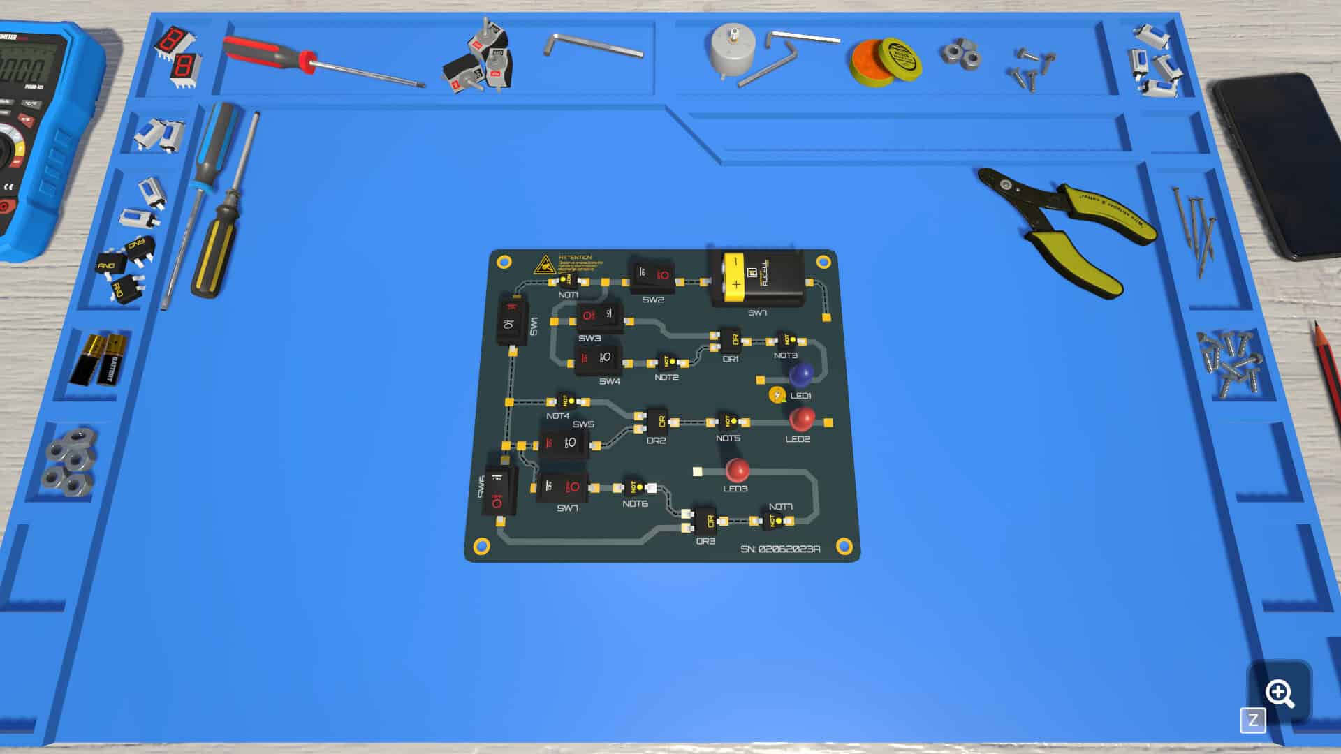 电子谜题实验室/Electronics Puzzle Lab-次元集