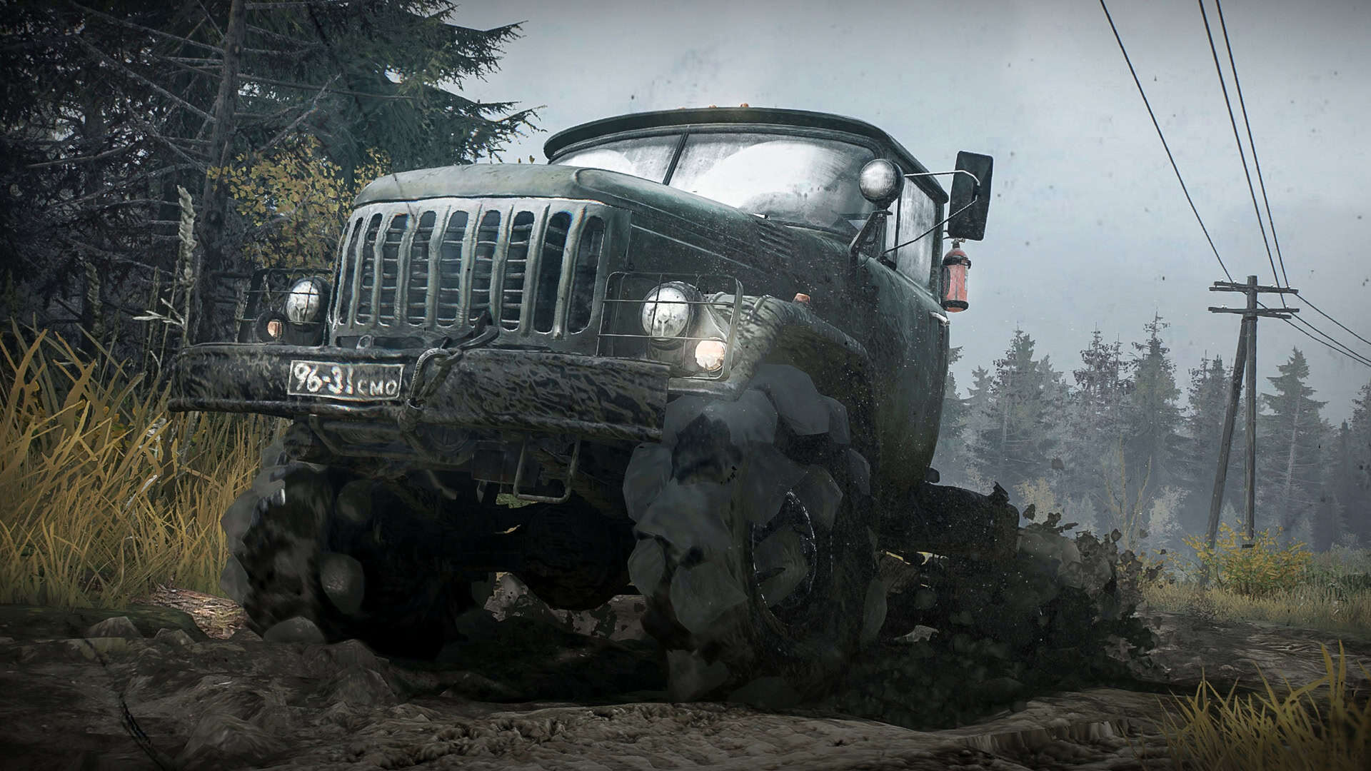 旋转轮胎：泥泞奔驰/Spintires: MudRunner-次元集
