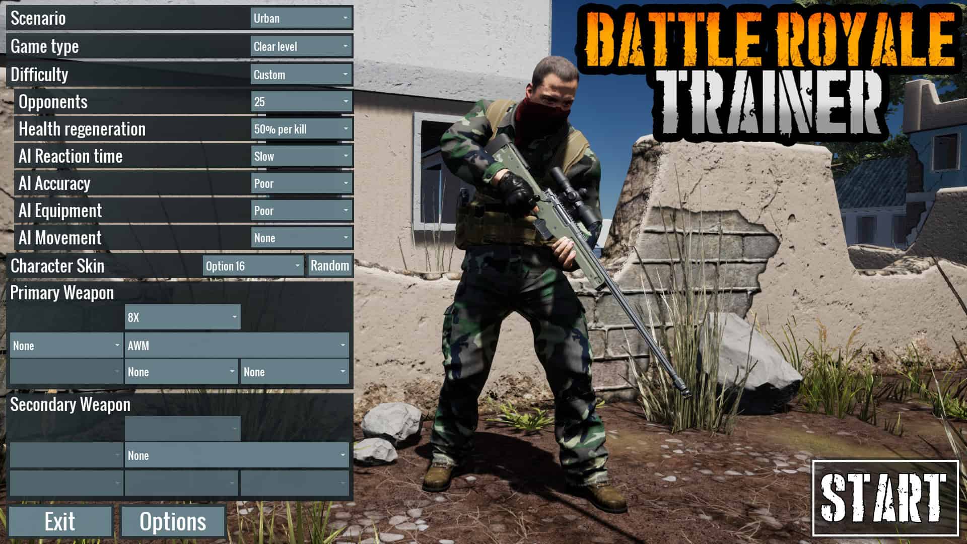 吃鸡模拟器/吃鸡教练/Battle Royale Trainer-次元集