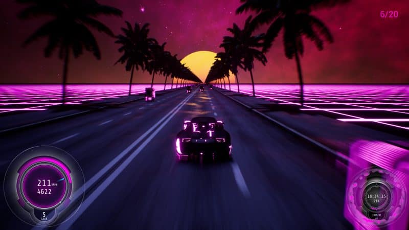 合成波赛车/Synthwave Burnout-次元集