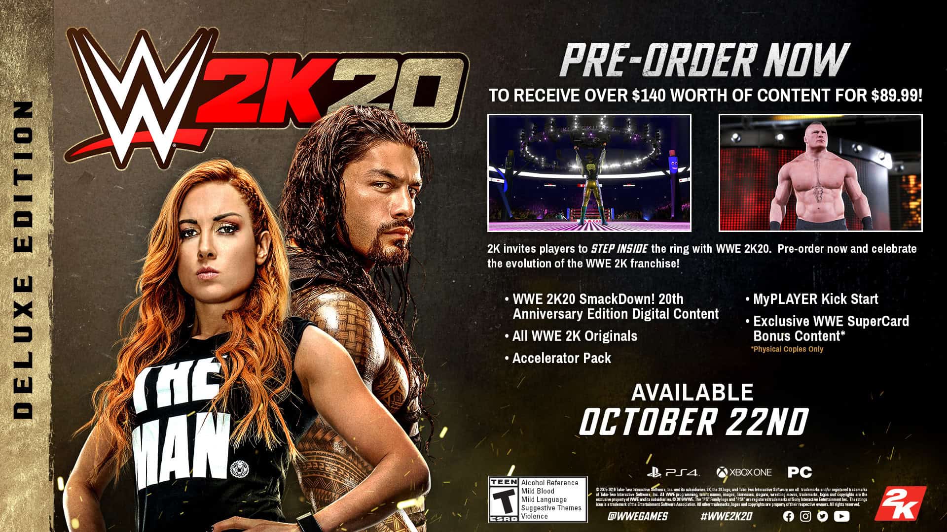 WWE 2K20/美国职业摔角联盟2K20-次元集