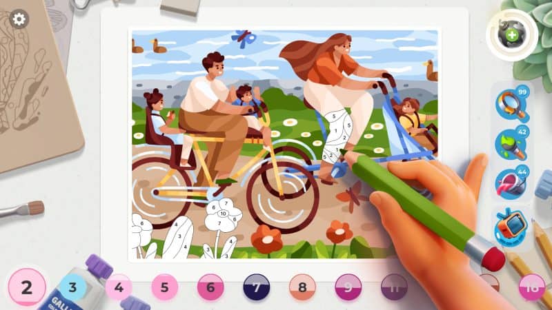 画廊：涂色本和装饰/Gallery: Coloring book & decor-次元集