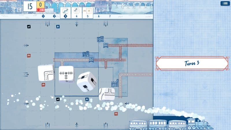 水墨铁道挑战/Railroad Ink Challenge-次元集