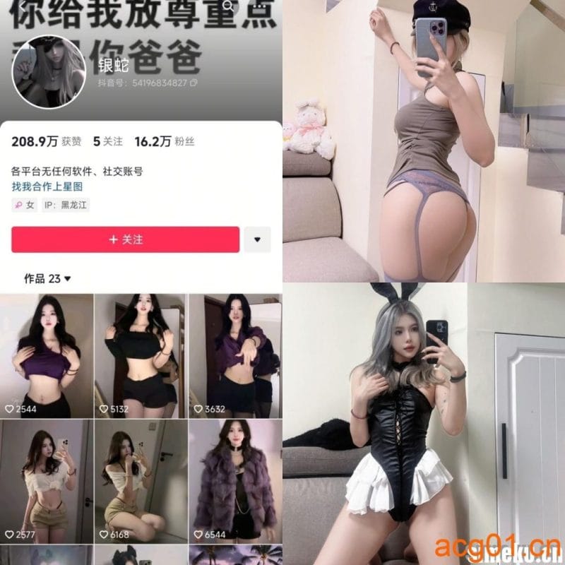 [合集打包]抖音银蛇/银紫欧尼微密圈最新付费作品合集完整版打包下载+持续更新-次元集
