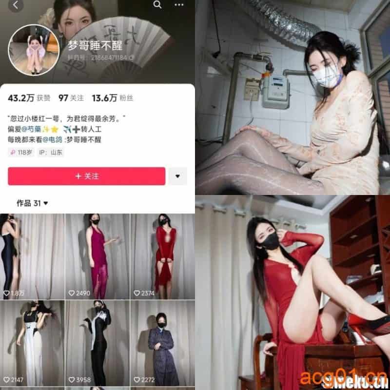 [合集打包]抖音梦哥睡不醒微密圈最新付费作品合集完整版打包下载+持续更新-次元集