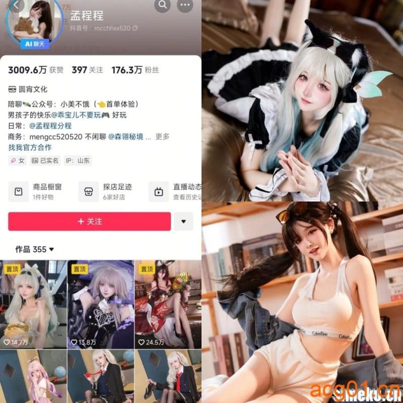 [合集打包]抖音孟程程铁粉空间最新付费作品合集完整版打包下载+持续更新-次元集