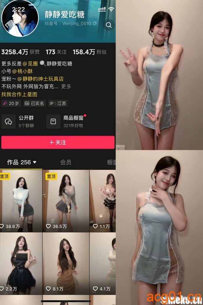 [合集打包]抖音静静爱吃糖微密圈最新付费作品合集完整版打包下载+持续更新-次元集