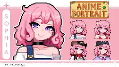 【星露谷物语】Felicia1L：Sophia 动漫头像-n网-次元集