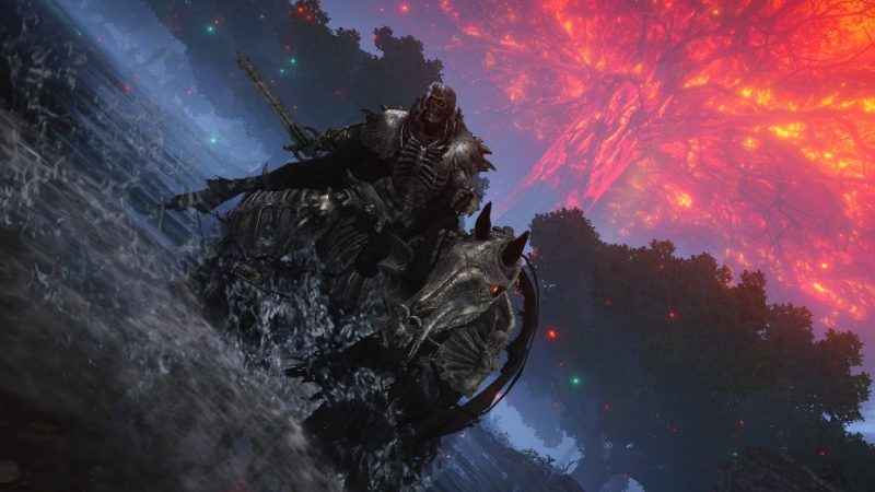 【艾尔登法环】狂战士 – 骷髅骑士套装外形MOD（套装，武器和战马整合版）-次元集