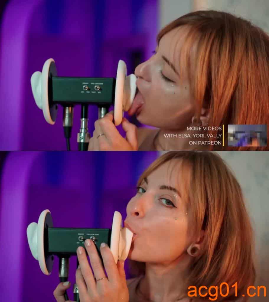 图片[1]-【Vally ASMR】激烈的舔耳-次元集