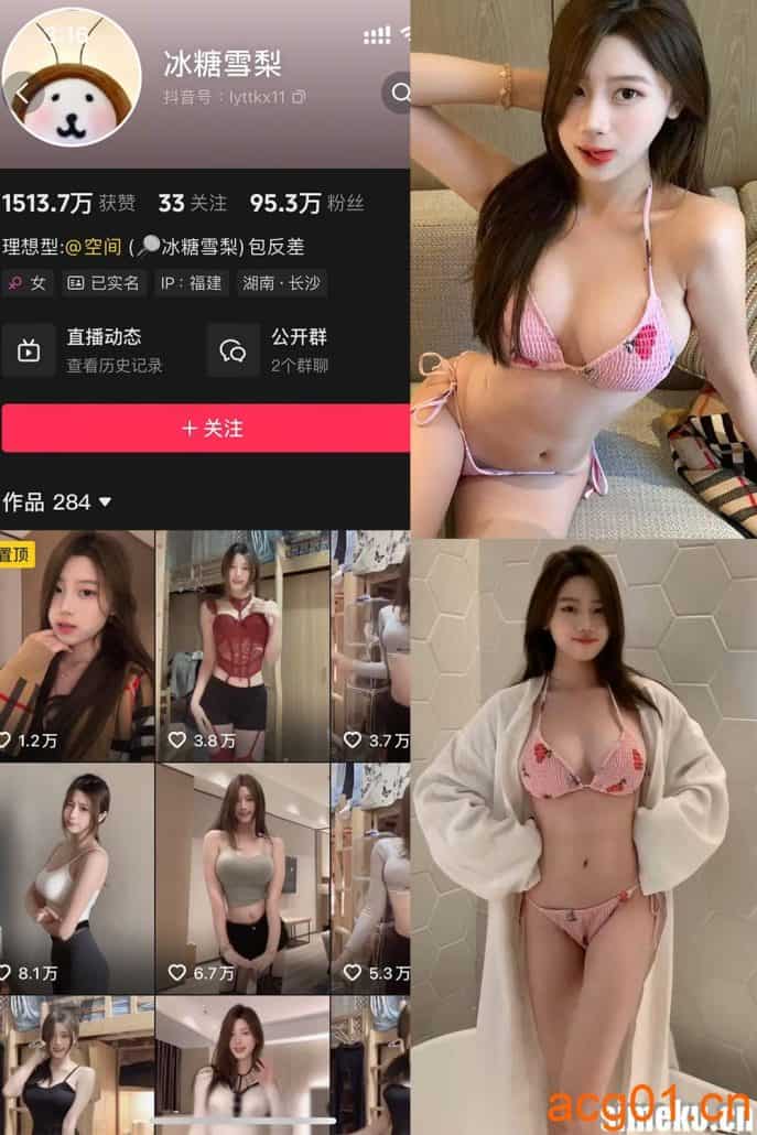 [合集打包]抖音冰糖雪梨铁粉空间最新付费作品合集完整版打包下载+持续更新