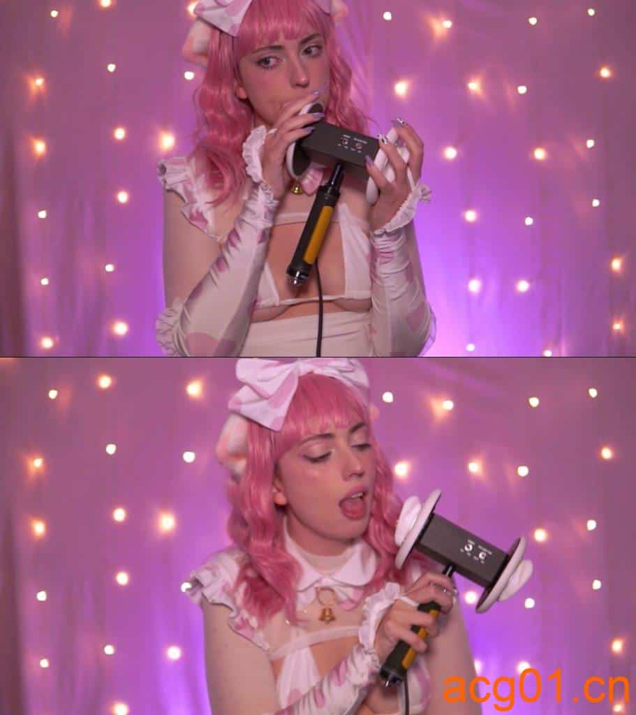 图片[1]-【SkepticalPickle ASMR】奶牛装舔耳、吃奶油-次元集