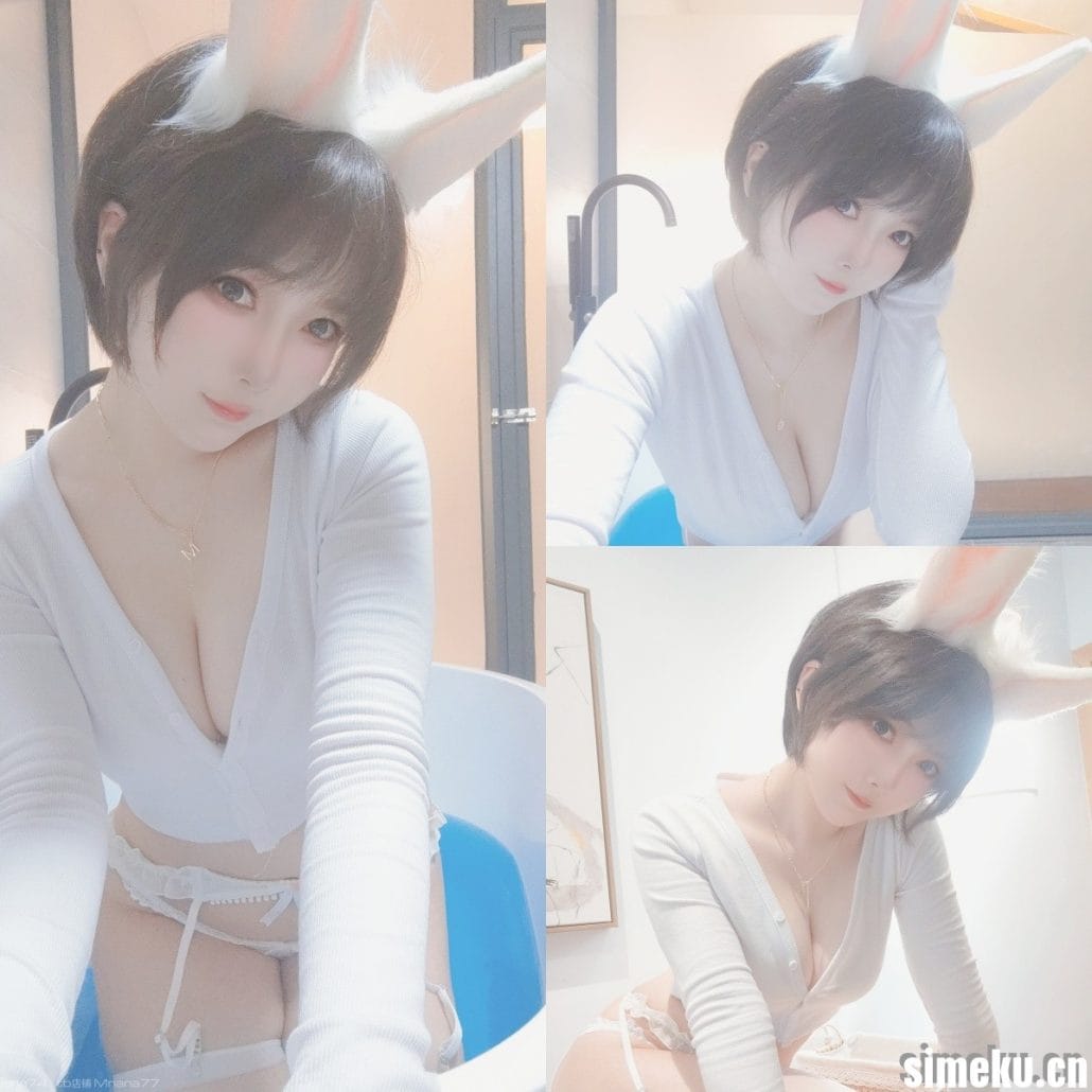 图片[1]-[魅惑制服]短发美女白兔兔粉嫩娇美[附4个精美视频][34P/4V][BX0032]-次元集