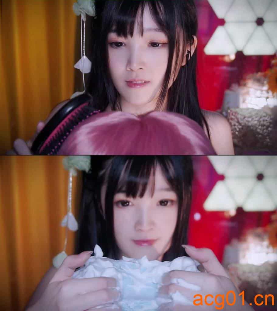 图片[1]-【少寒Shine】清理头发，洗头梳头，助眠解压-次元集