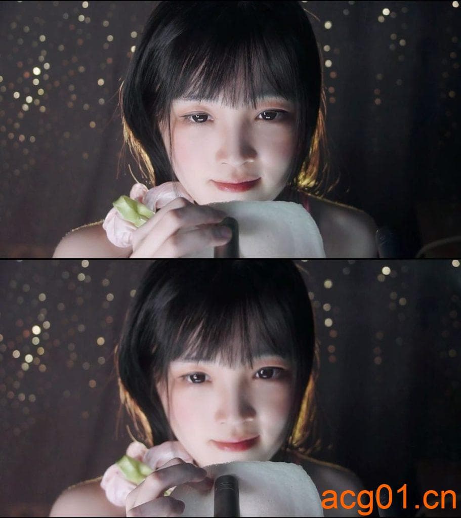 图片[1]-【少寒Shine】ASMR白噪音魔芋巾清洁哄睡-次元集