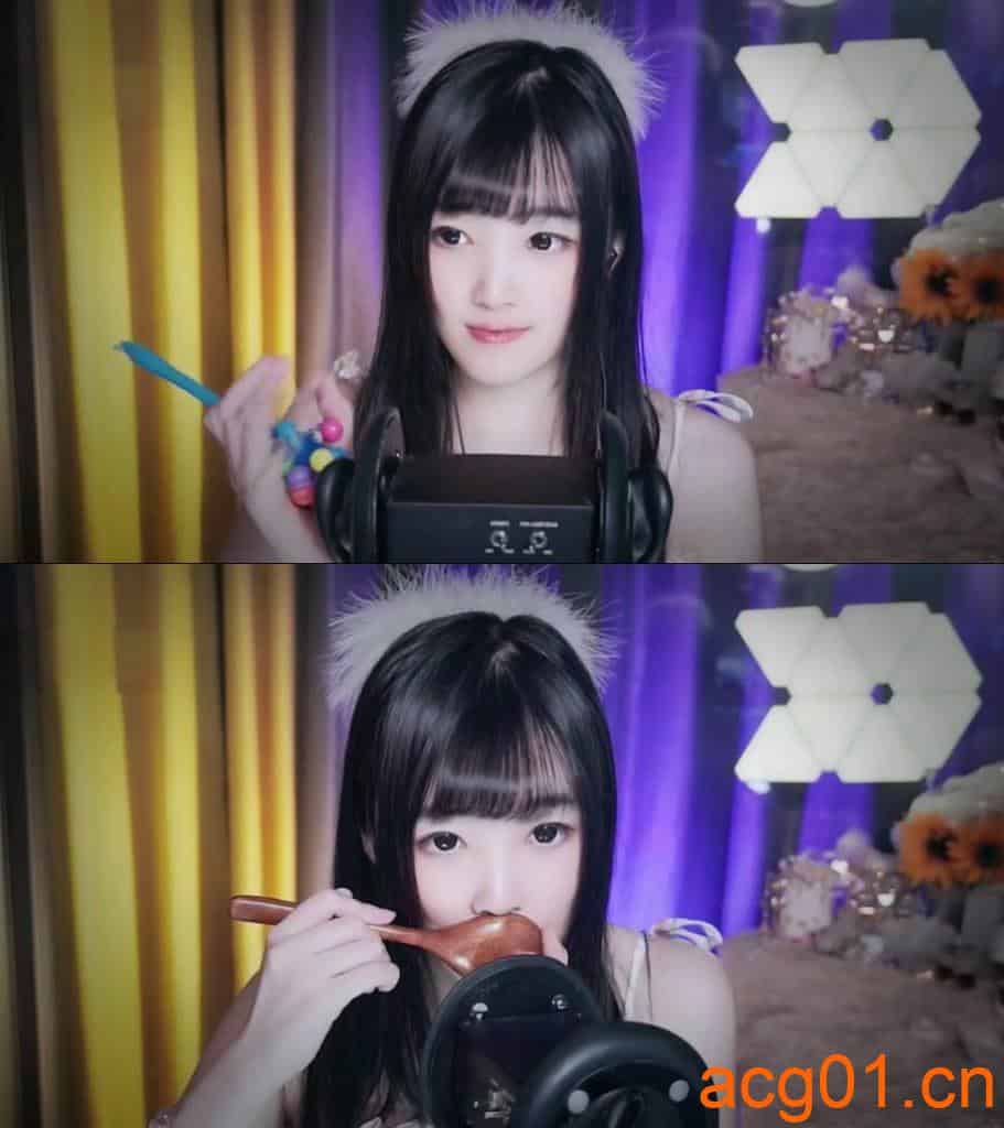 图片[1]-【少寒Shine】口月空音木勺触发助眠，采耳清洁，引起极度舒适-次元集