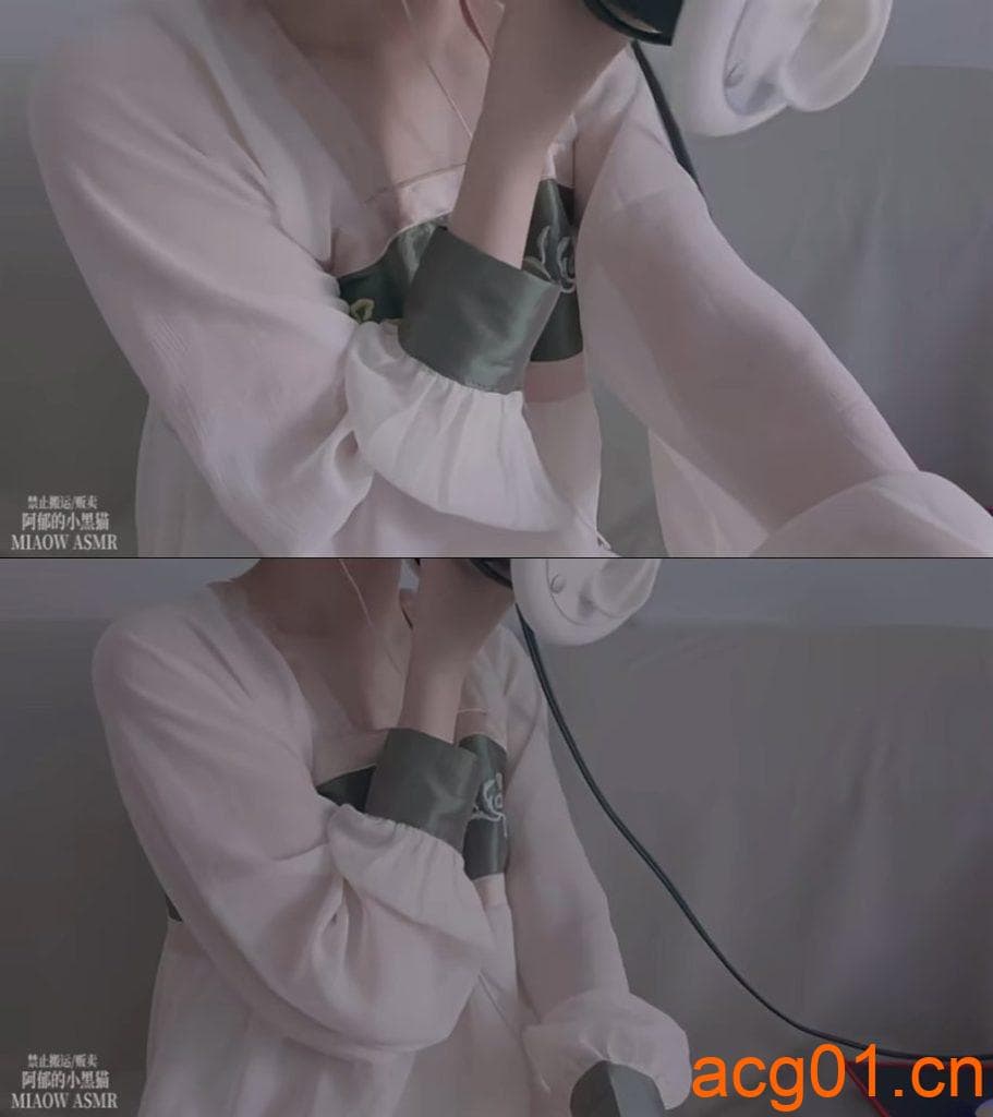 图片[1]-【阿郁的小黑猫】嚼耳口腔音单耳（3dio电脑噪音）-次元集