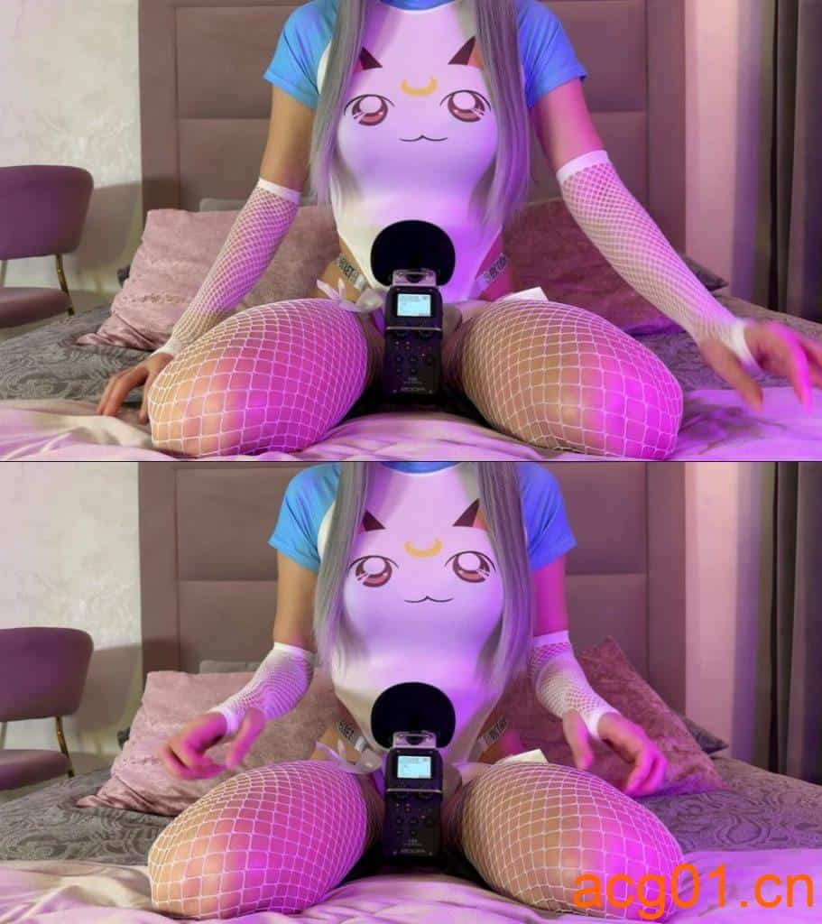 图片[1]-【SweetDeep ASMR】白色渔网长筒袜发出沙沙声-次元集