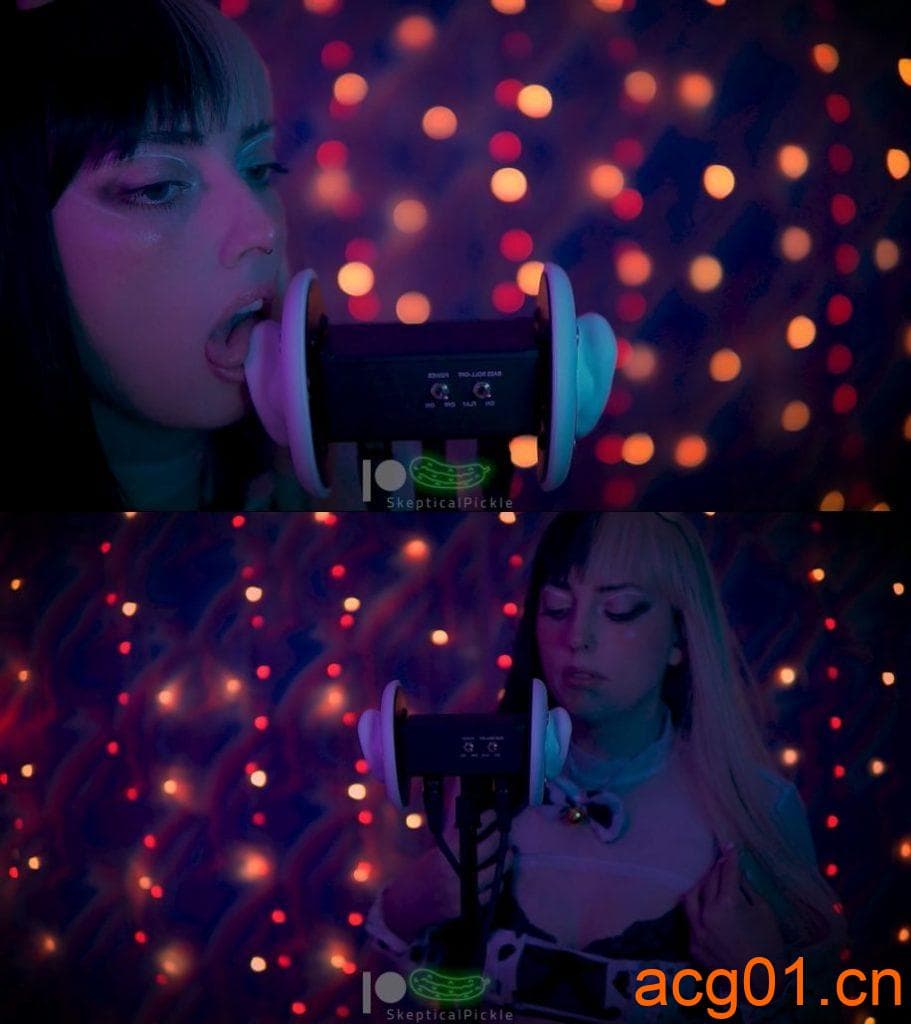 图片[1]-【SkepticalPickle ASMR】轻柔的舔耳-次元集