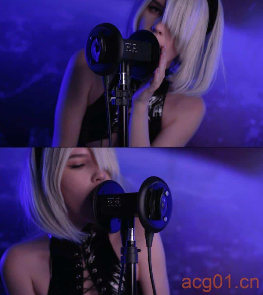 图片[1]-【ASMR MOOD】2B-舔耳-性感装扮-次元集