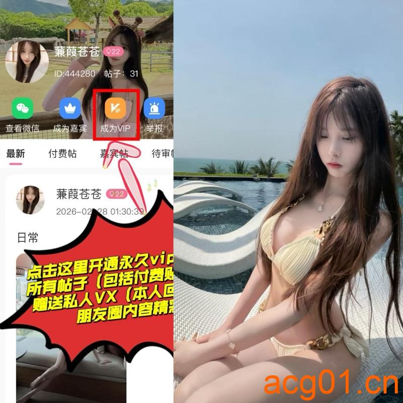 [岛遇合集]抖音蒹葭苍苍岛遇付费图集视频作品合集打包下载+持续更新-次元集